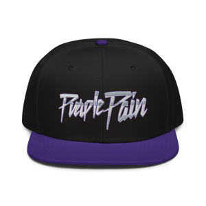 Purple Pain Snapback Hat